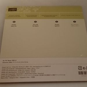 Stampin'Up Botanical Gardens Designer Vellum